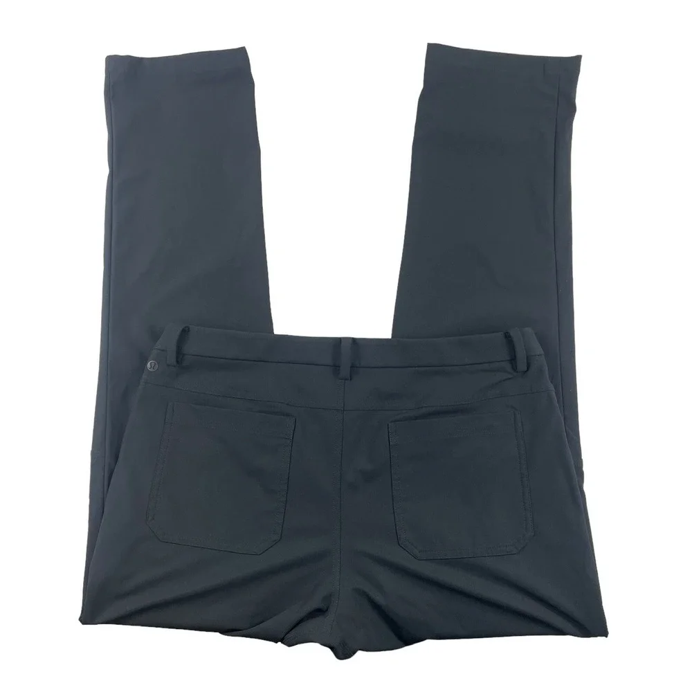 Lululemon ABC Commission Warpstreme 5 Pocket Pant Black Mens 36x33
